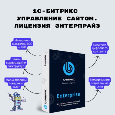 1С-Битрикс: Управление сайтом. Лицензия Энтерпрайз - купить в Иртюбяке